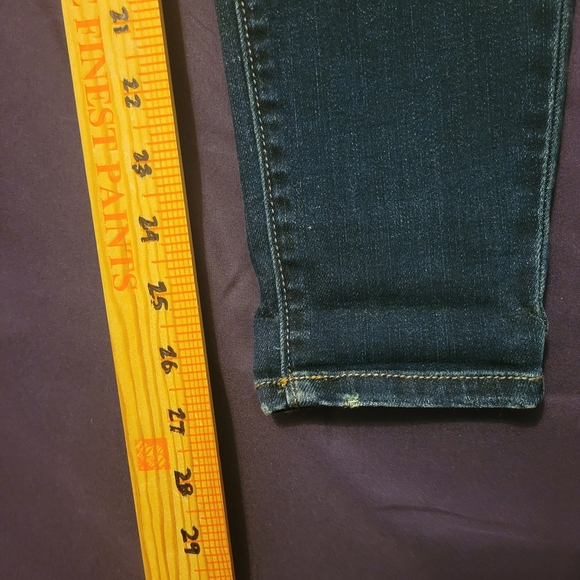 Harper Blue Skinny Jeans with Distressed Detailing - Picture 5 of 9
